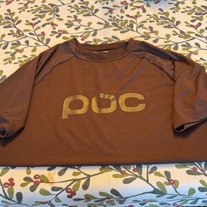 POC Brown Short Sleeve Men's Tee
